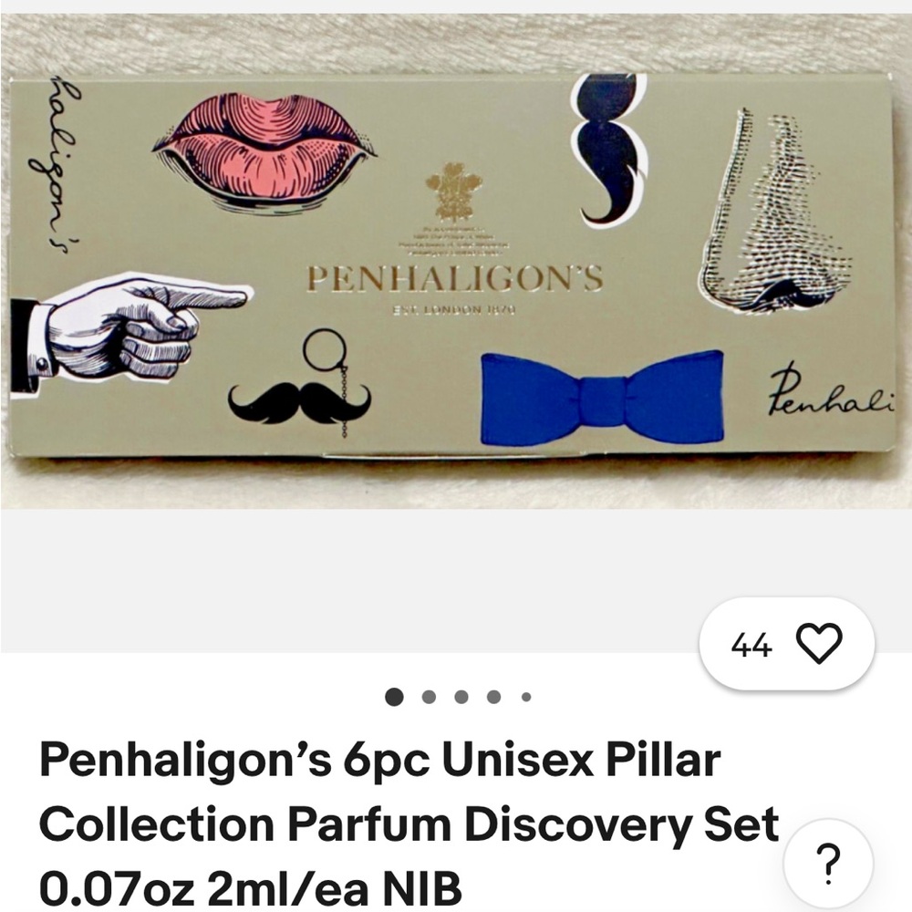 Penhaligon's pillar collection discovery set, 4x 2ml